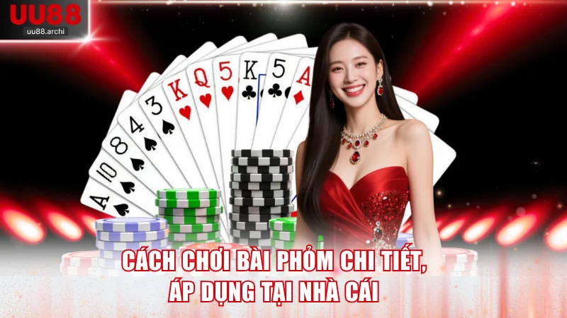 Cách chơi bài phỏm chi tiết, áp dụng tại nhà cái