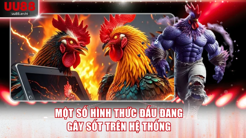 Một số hình thức đấu đang gây sốt trên hệ thống